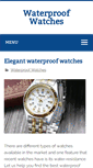 Mobile Screenshot of bestwaterproofwatches.net